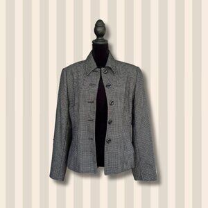 Secondhand Vintage Braemar Houndstooth Blazer Jacket